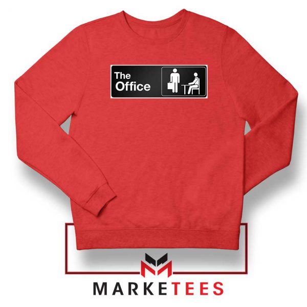 The Office Sitcom Sign Red Sweatshirt