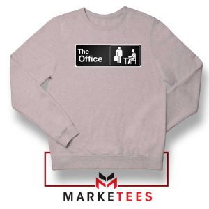 The Office Sitcom Sign Sport Grey Sweatshirt