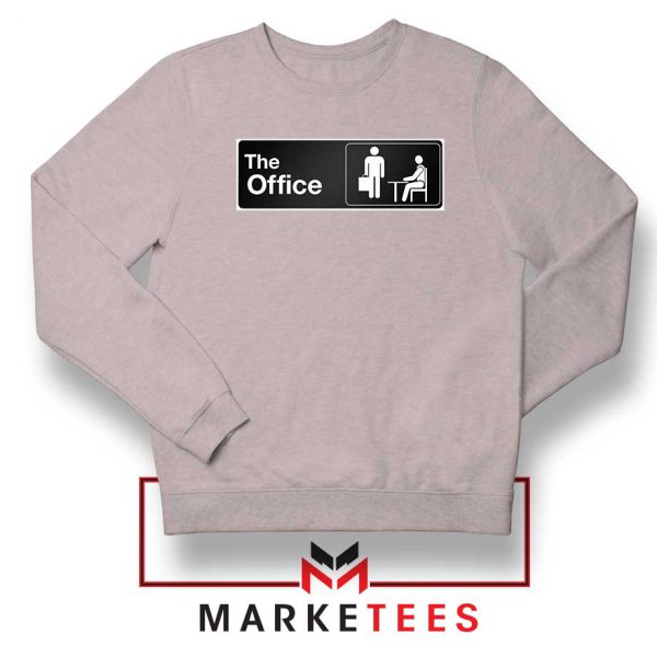 The Office Sitcom Sign Sport Grey Sweatshirt