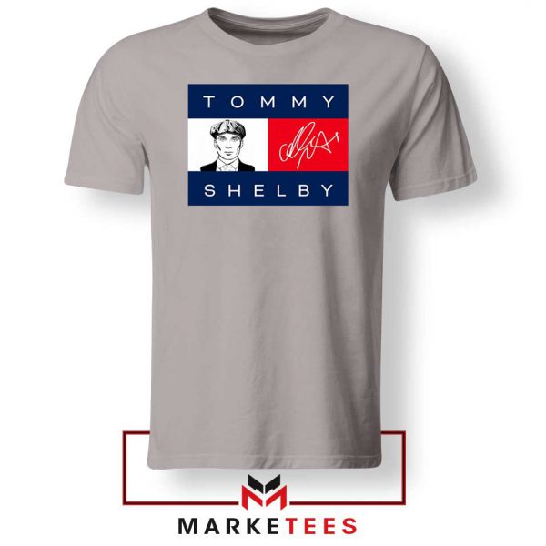 Tommy Shelby Tshirt Sport Grey Design