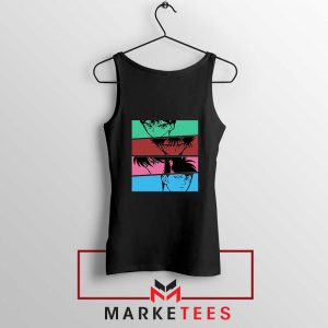 Yuyu Hakusho Kazuma Black Tank Top