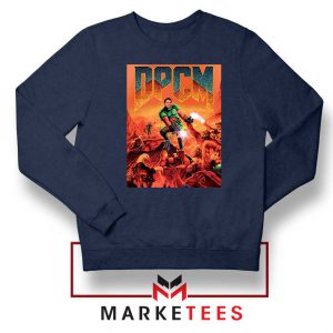 DPCM Doom Eternal Navy Blue Sweatshirt