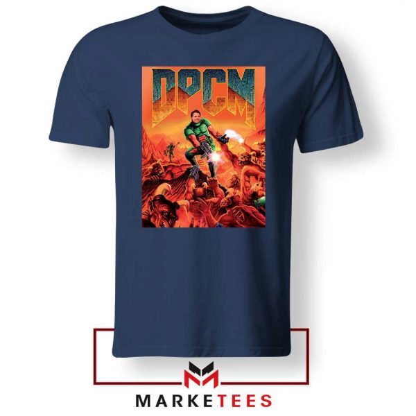 DPCM Doom Eternal Navy Blue Tshirt
