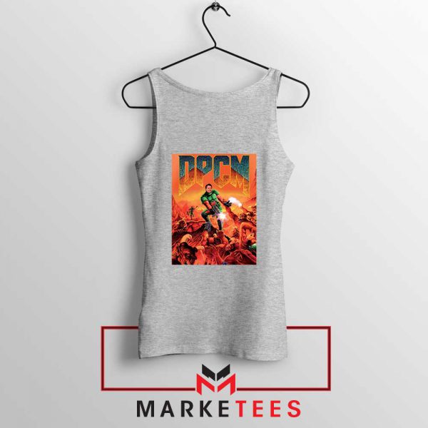 DPCM Doom Eternal Sport Grey Tank Top