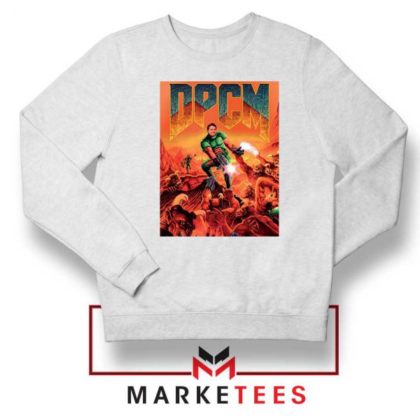 DPCM Doom Eternal White Sweatshirt