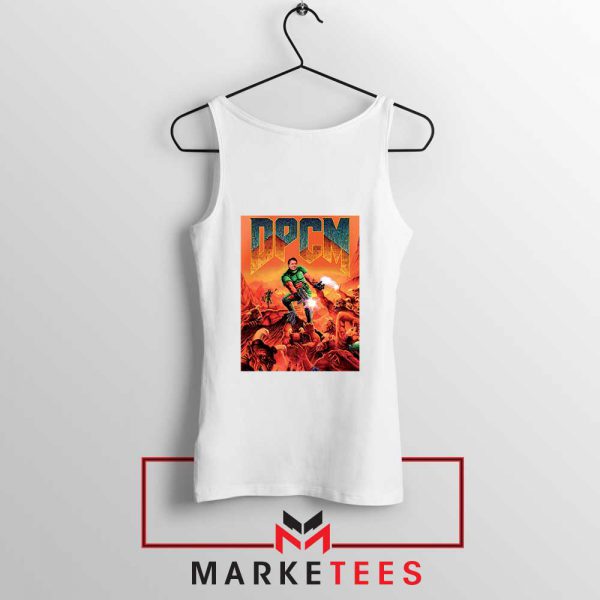 DPCM Doom Eternal White Tank Top