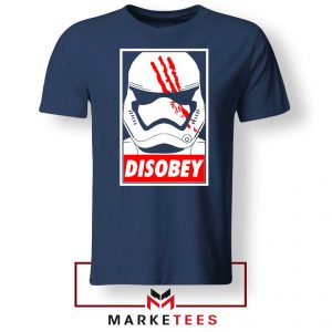 Disobey Stormtrooper Navy Blue Tee