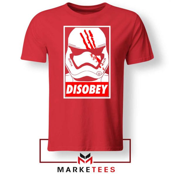 Disobey Stormtrooper Red Tee