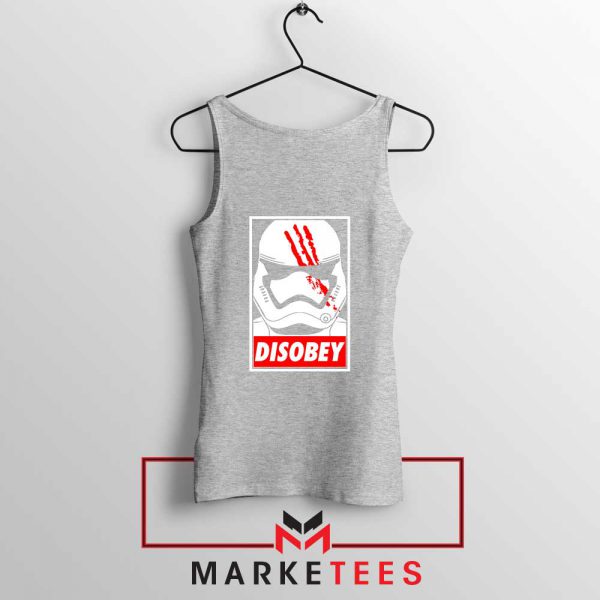 Disobey Stormtrooper Sport Grey Tank Top