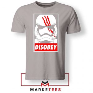 Disobey Stormtrooper Sport Grey Tee