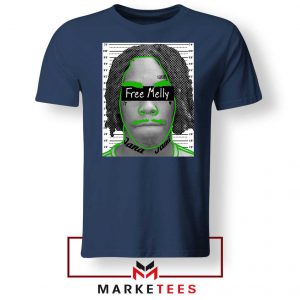 Free YNW Melly Rapper Navy Blue Tee