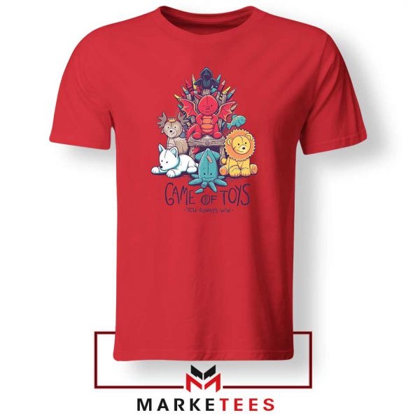 Game of Toys Logo Parody Red Tee