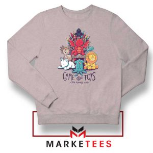 Game of Toys Logo Parody Sport Grey Sweater