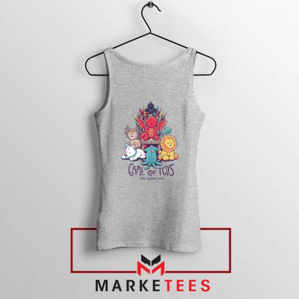 Game of Toys Logo Parody Sport Grey Tank Top