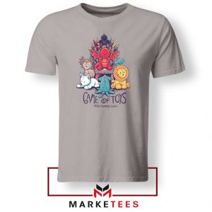 Game of Toys Logo Parody Sport Grey Tee