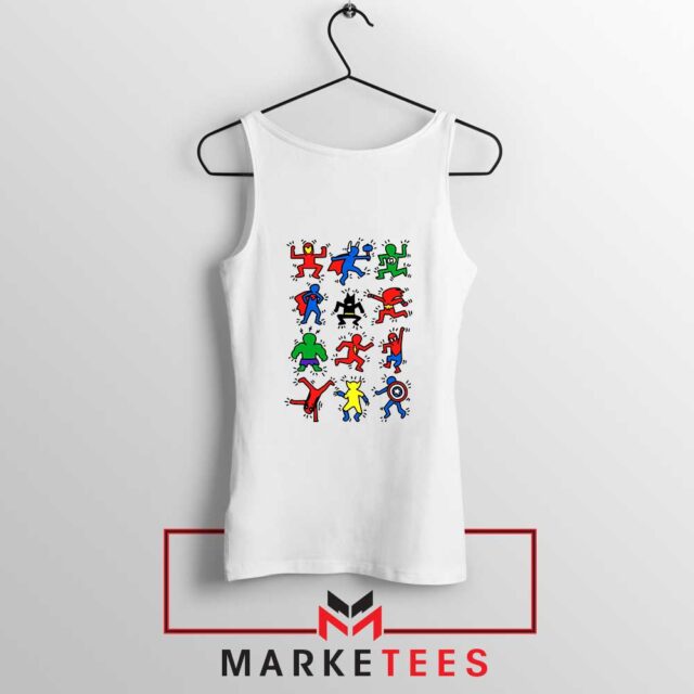 Keith Haring Superhero Squad Tank Top