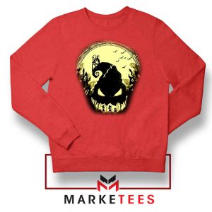 Jacks Nightmare Horror Red Sweatshirt