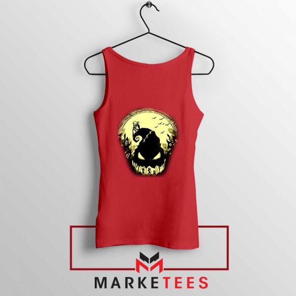 Jacks Nightmare Horror Red Tank Top