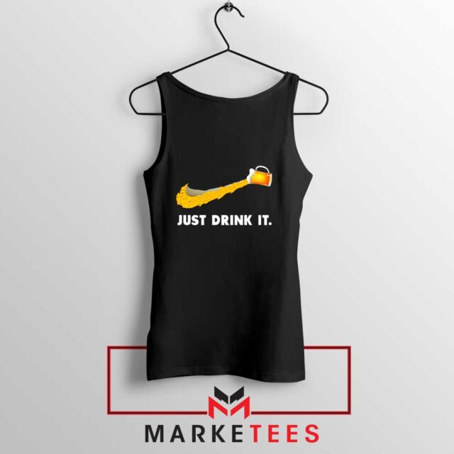 Just Drink It Logo Parody Tank Top - Limited