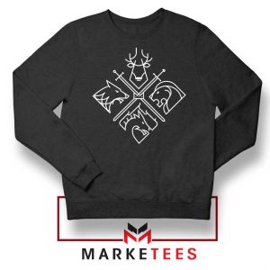 Minimal Thrones Character Sweater