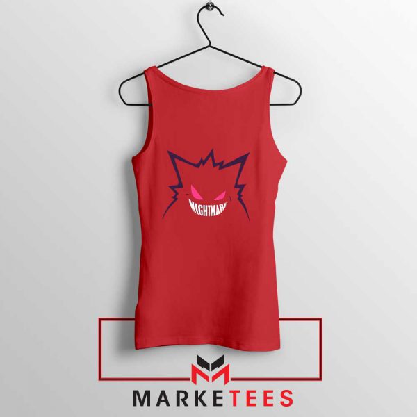 Nightmare Christmas Character Red Tank Top