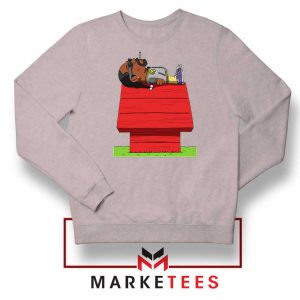 Snoop Dogg Snoopy House Sport Grey Sweater