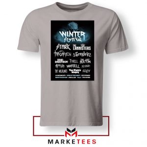 Winter Festival Graphic Sport Grey Tshirt