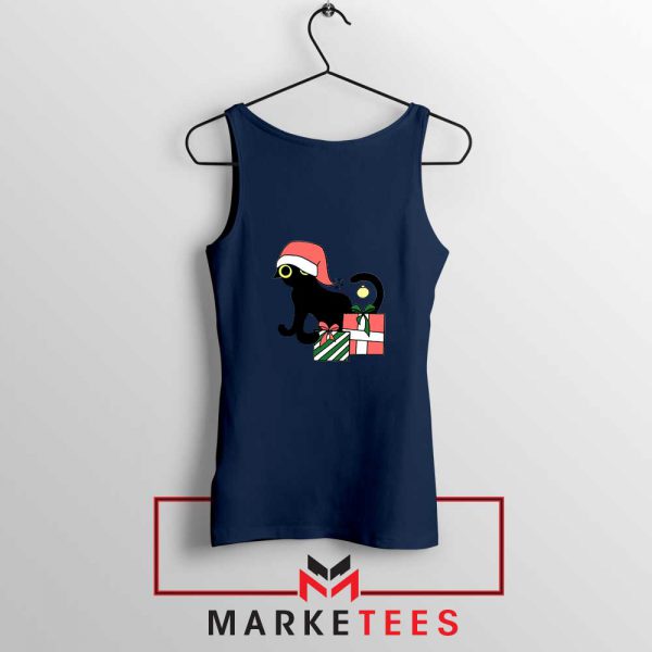 Big Foot Jinx X Mas Navy Blue Tank Top