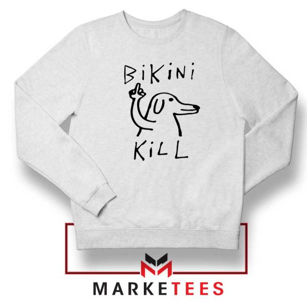 Bikini Kill Dog Finger Sweatshirt