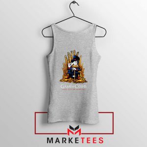 Duck Game of Coins Sport Grey Tank Top