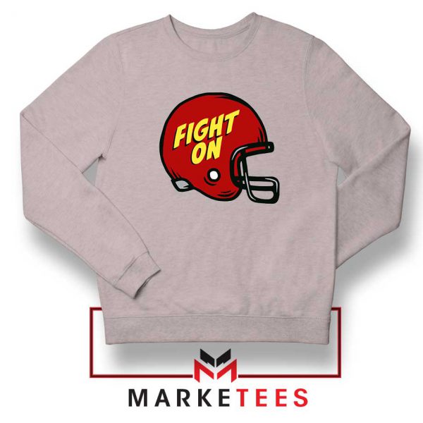Fight On USC Tailgate Grey Sweater