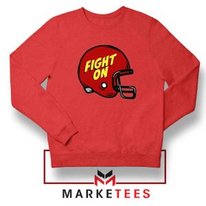 Fight On USC Tailgate Red Sweater