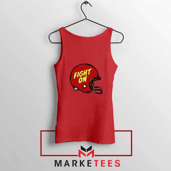 Fight On USC Tailgate Red Tank Top