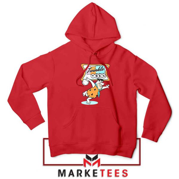 Fred Flintstone Bowling Red Hoodie