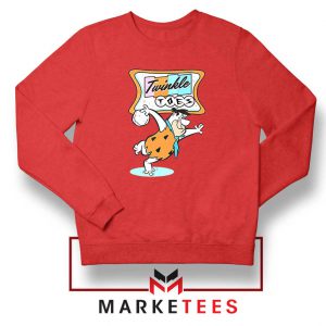 Fred Flintstone Bowling Red Sweatshirt