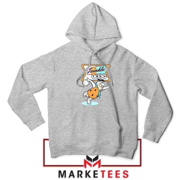 Fred Flintstone Bowling Sport Grey Hoodie