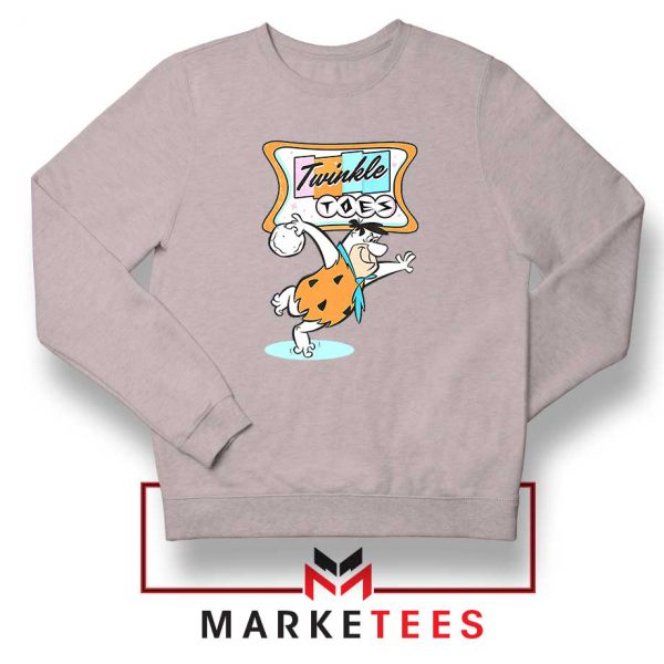 Fred Flintstone Bowling Sport Grey Sweatshirt