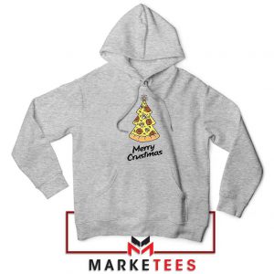 Funny Pizza Food Christmas Sport Grey Sweater