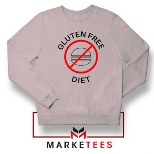 Gluten Free Diet Poster Sport Grey Sweater