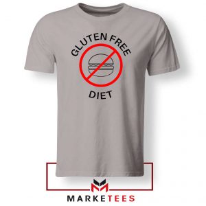 Gluten Free Diet Poster Sport Grey Tshirt