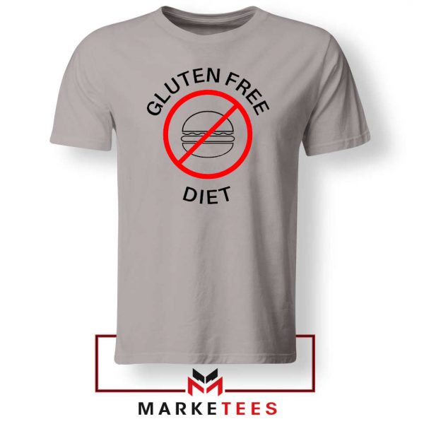 Gluten Free Diet Poster Sport Grey Tshirt