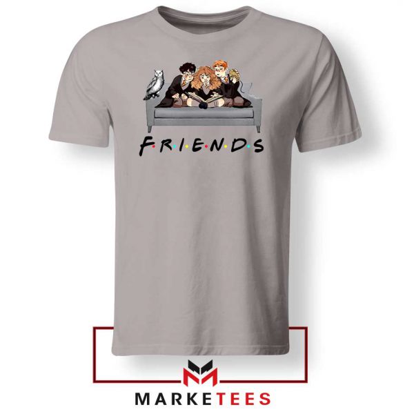 Harry Potter Characters Friends Grey Tee