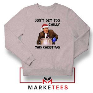 Kevin Malone Christmas Grey Sweater