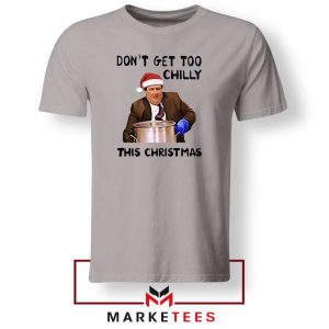 Kevin Malone The Office Christmas Grey Tee
