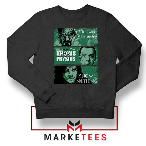 Knowledge Rules TV Series Black Sweatshirt