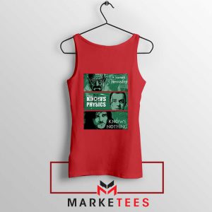 Knowledge Rules TV Series Red Tank Top