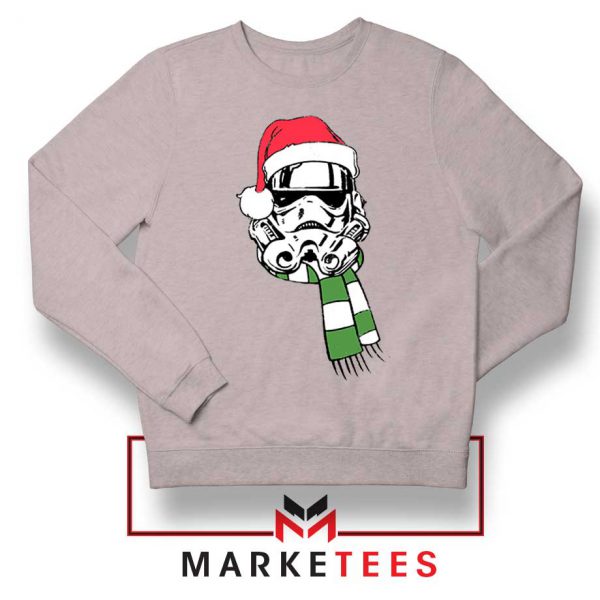 Merry Sithmas Stormtrooper Sport Grey Sweater