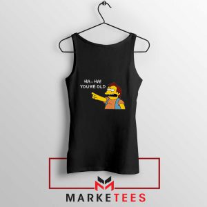 Nelson Muntz Funny Black Tank Top