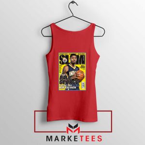 Paul George Slam Playoffs Red Tank Top