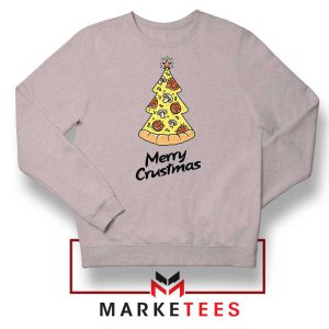 Pizza Food Christmas Sport Grey Sweater